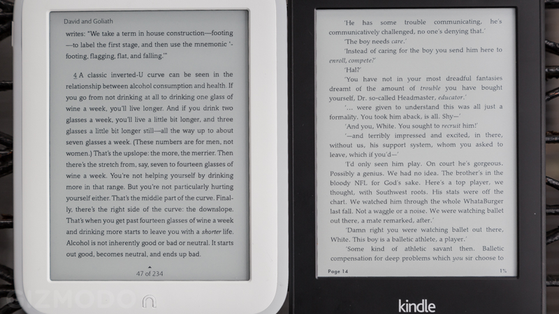 Illustration for article titled Nook GlowLight Review: Pretty Screen, Silly Body